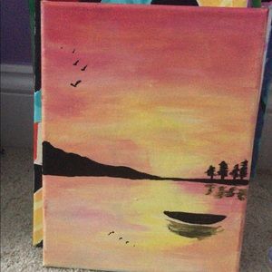 10x10 canvas painting